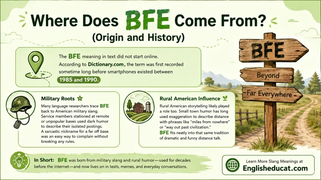 BFE Meaning in Text