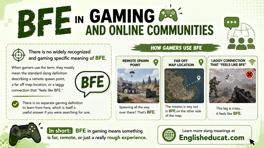 BFE Meaning in Text