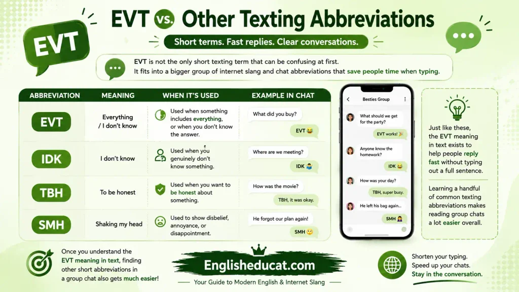 EVT Meaning in Text