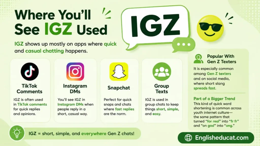 IGZ Meaning in Text