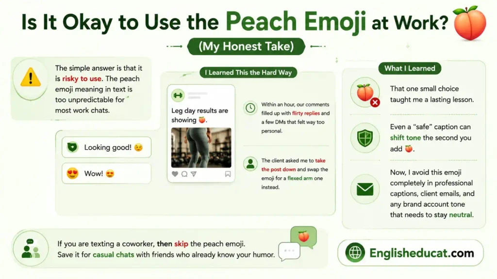 Peach Emoji Meaning in Text