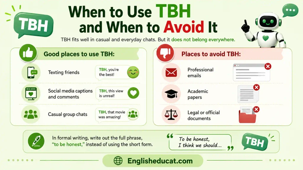 TBH Meaning in Text