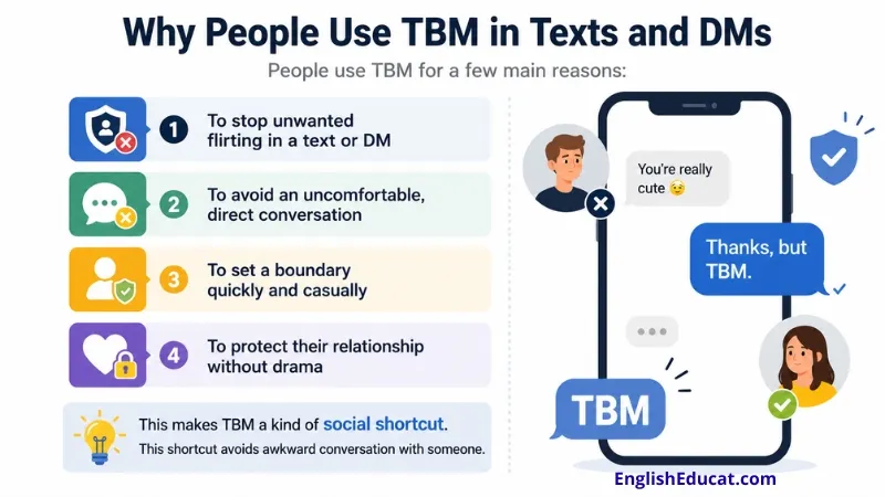 TBM Meaning in Text