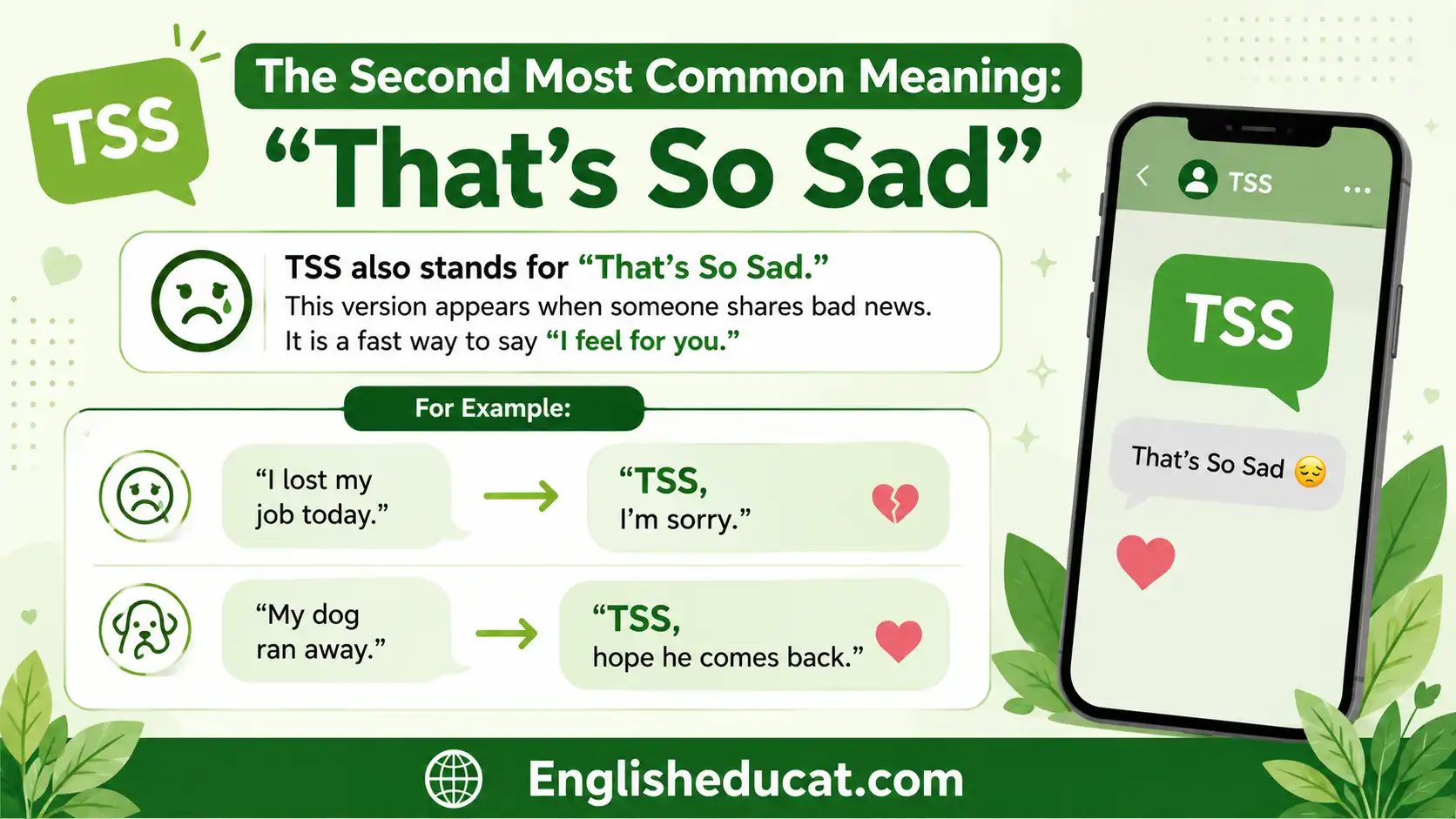TSS Meaning in Text