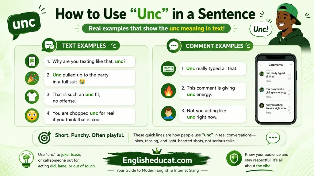 Unc Meaning in Text