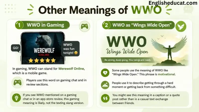 WWO Meaning in Text