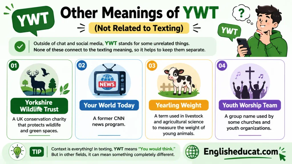 YWT Meaning in Text