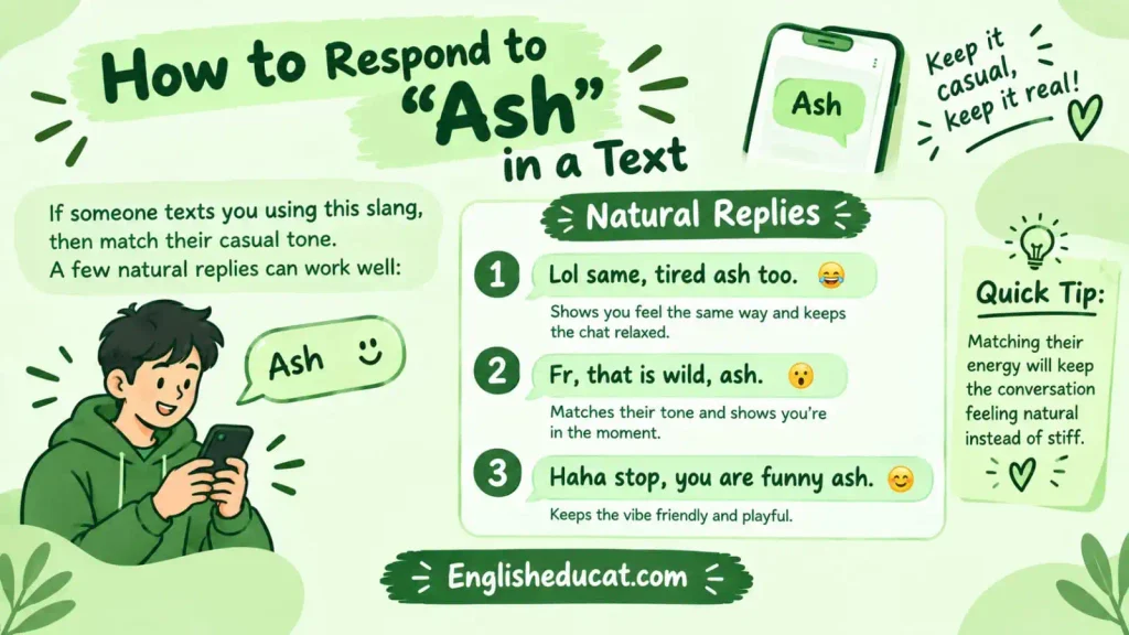 Ash Meaning in Text