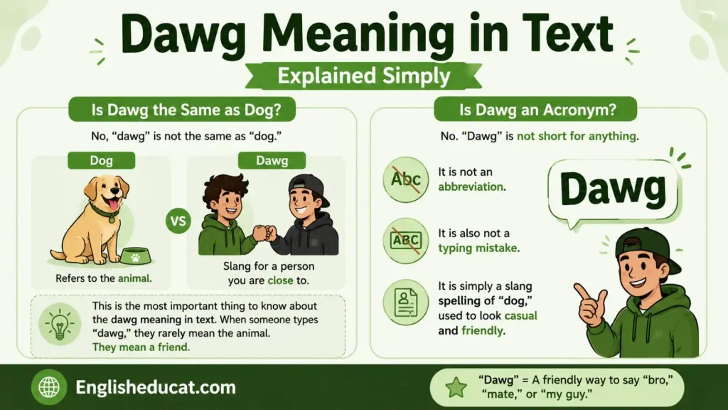Dawg Meaning in Text