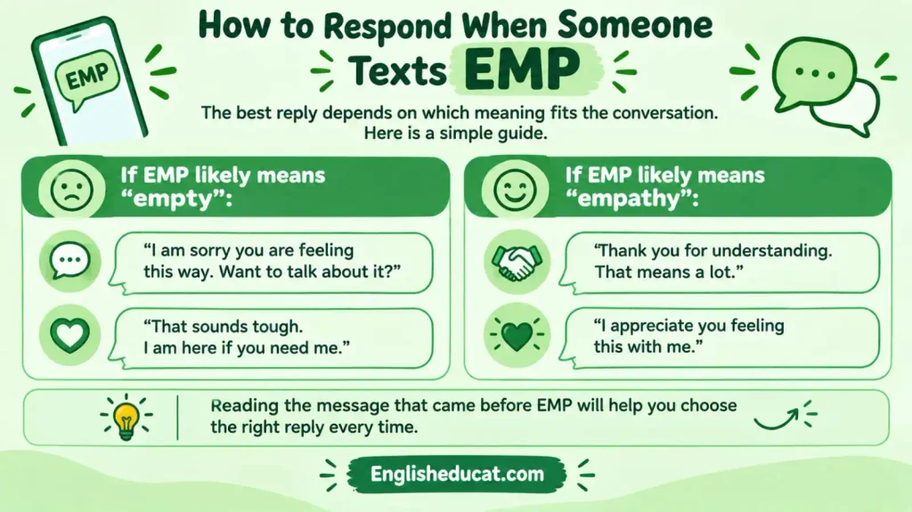 EMP Meaning in Text