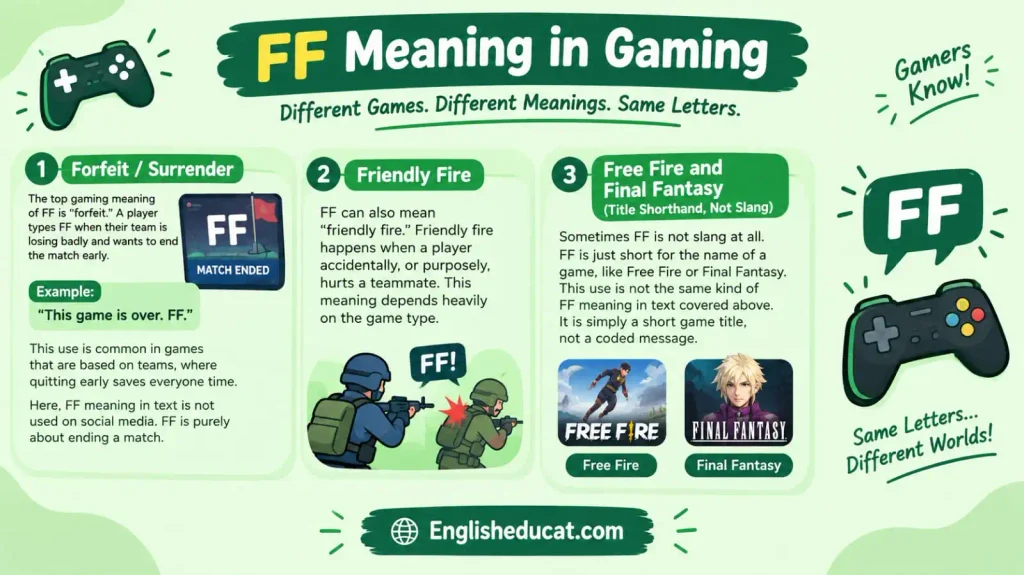 FF Meaning in Text