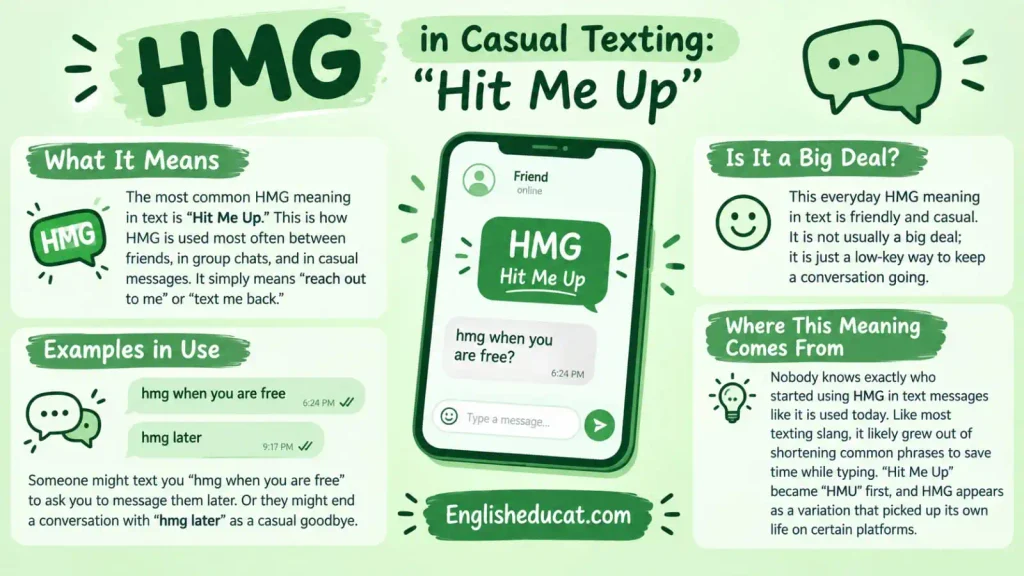 HMG Meaning in Text