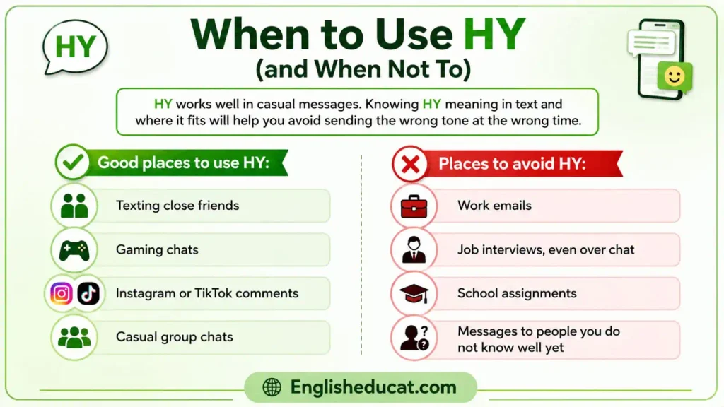 HY Meaning in Text