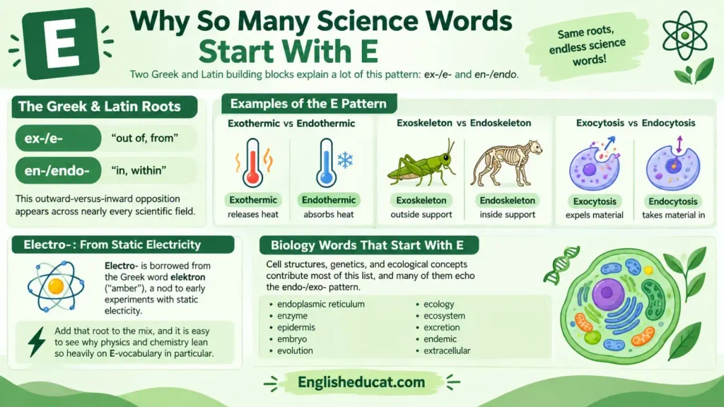 Science Structure Examples Science Words That Start With E: 120+ Terms With Definitions & Examples ...