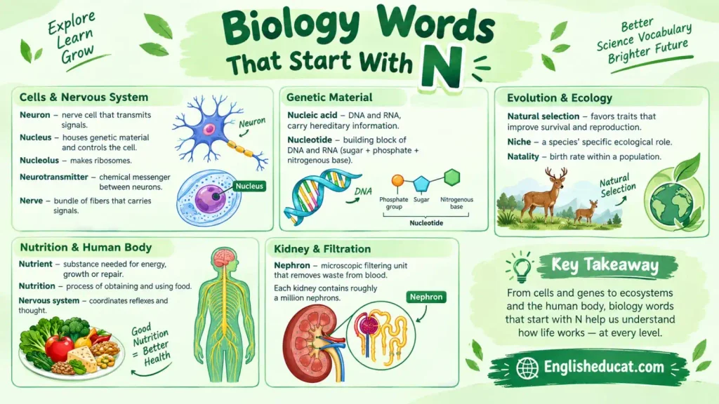 Science Words That Start With N