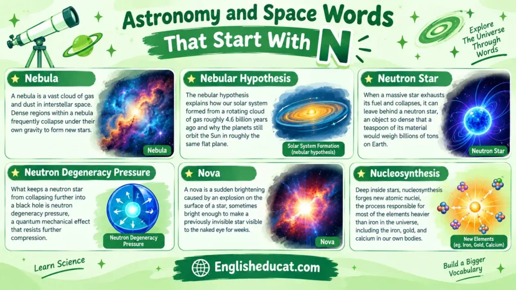 Science Words That Start With N
