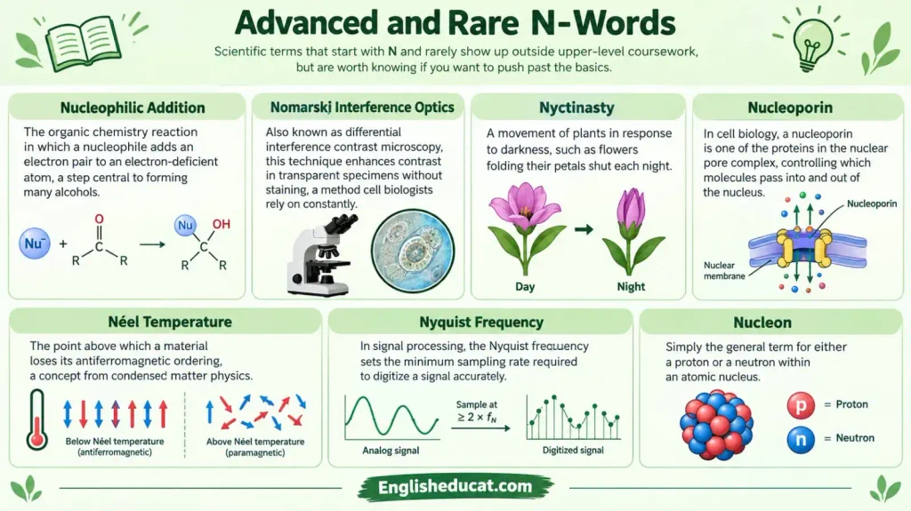 Science Words That Start With N