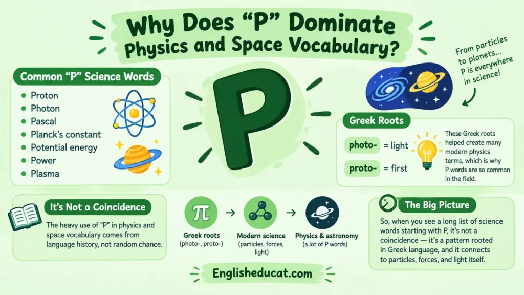 Science Words That Start With P