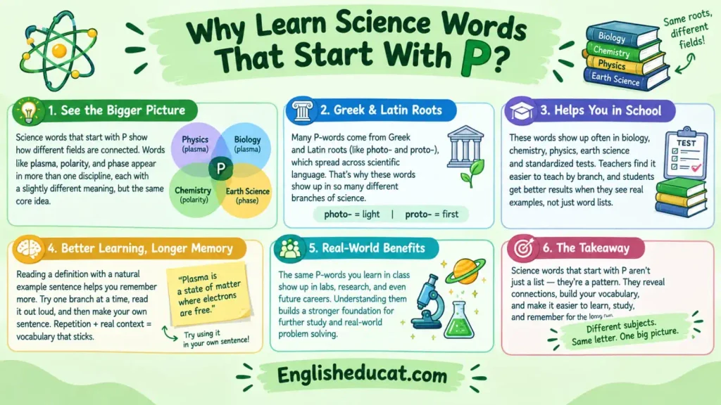 Science Words That Start With P