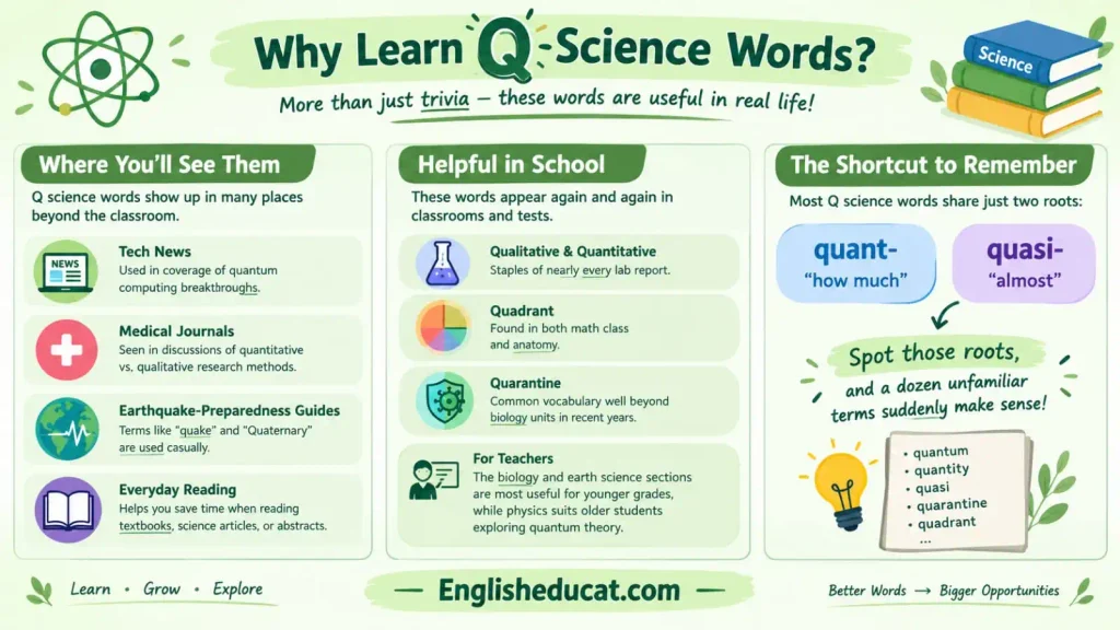 Science Words That Start With Q