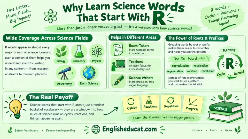 Science Words That Start With R