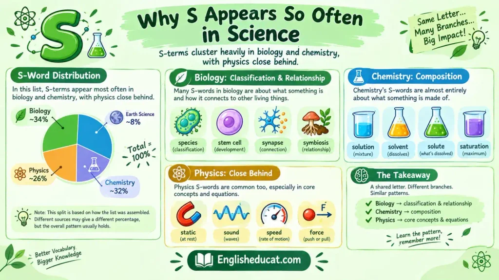 Science Words That Start With S
