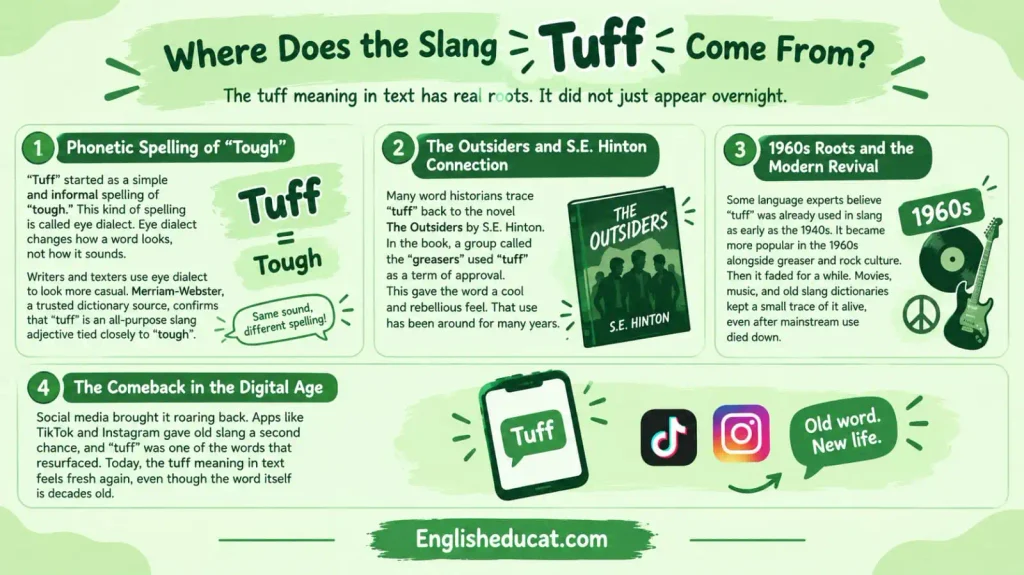 Tuff Meaning in Text