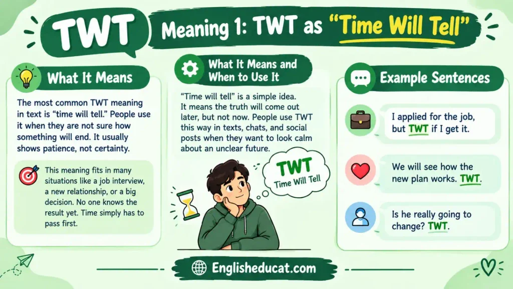 TWT Meaning in Text