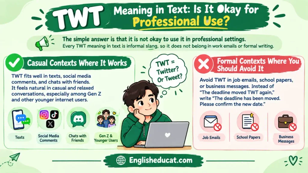 TWT Meaning in Text