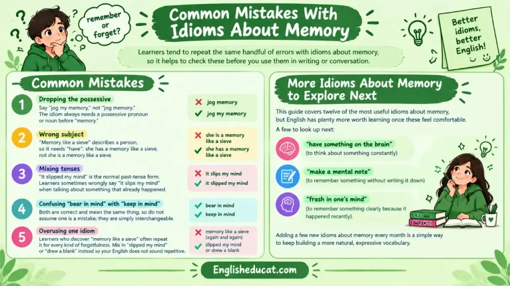Idioms About Memory