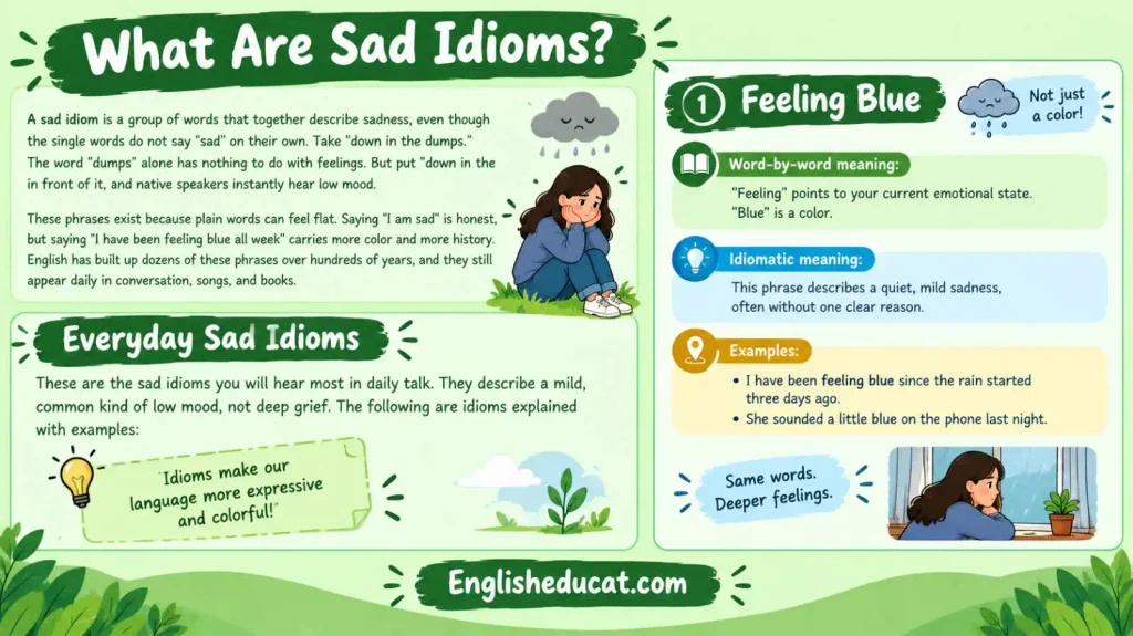 Idioms About Sadness 