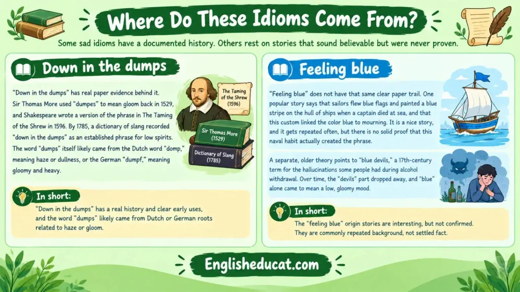 Idioms About Sadness 