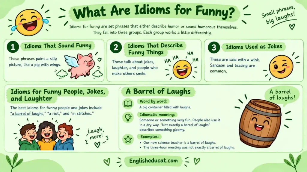 Idioms for Funny