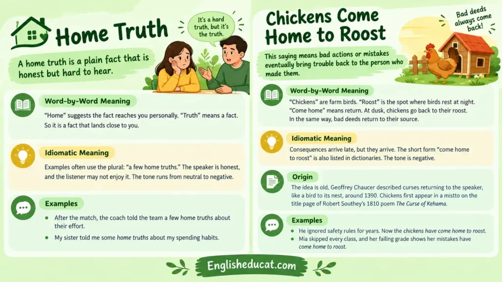 Idioms for Home