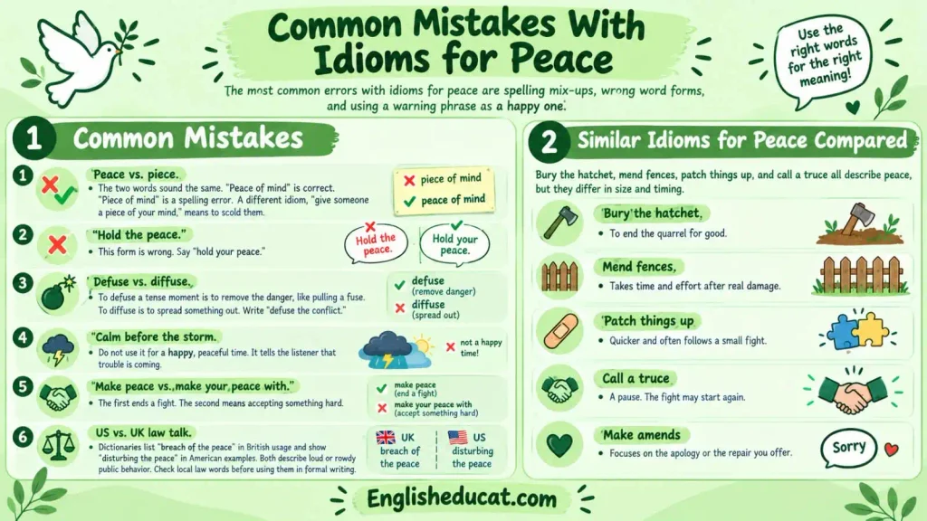 Idioms for Peace